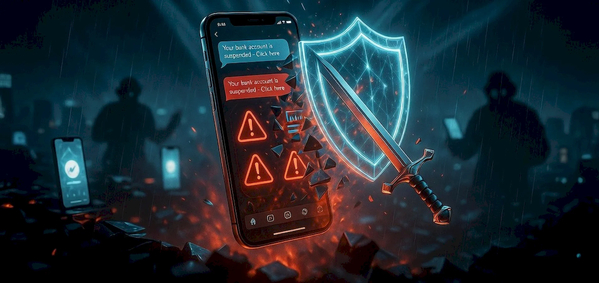 SMS Spoofing and Smishing